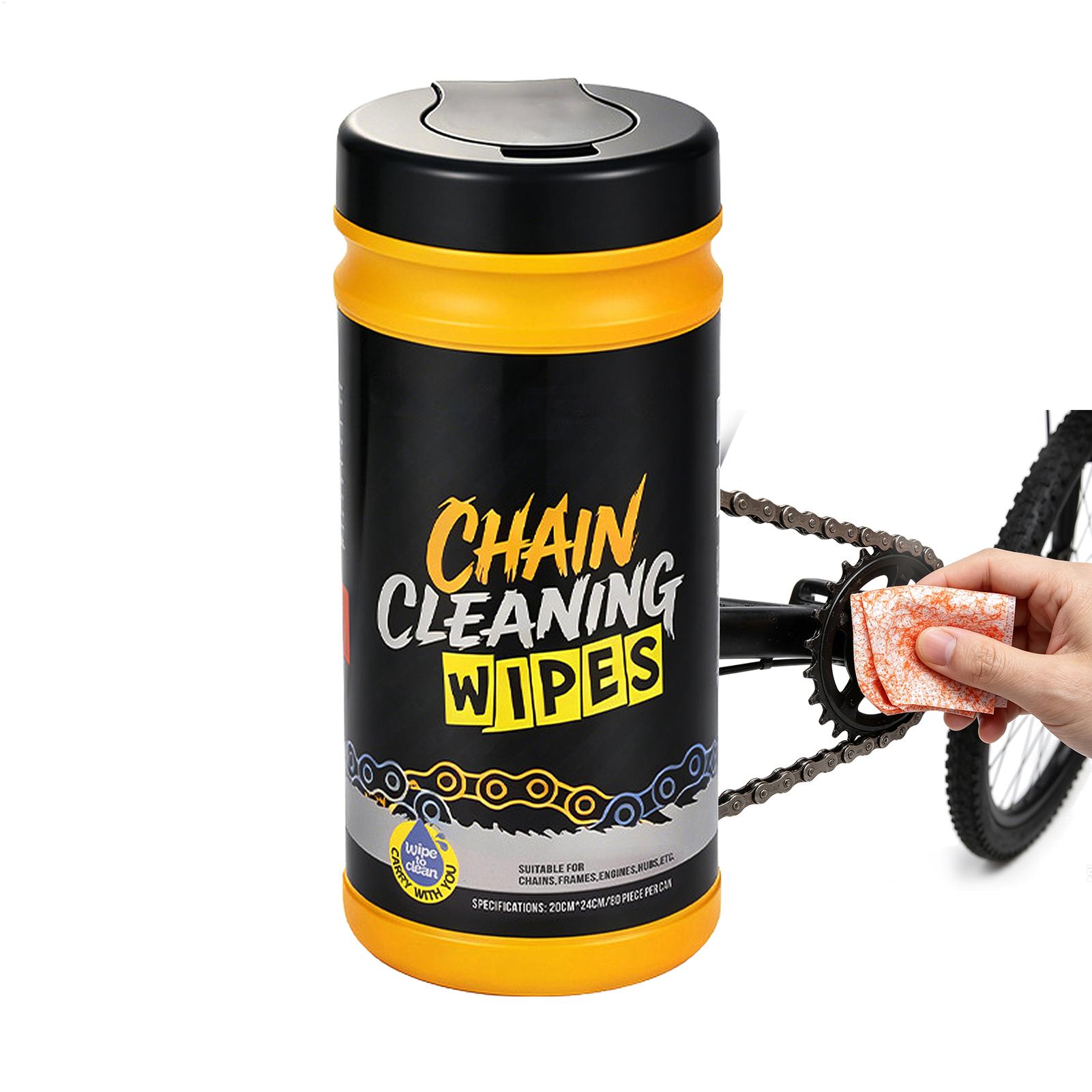 Bicycle Chain - Bicycle Chain Cleaning Wipes 80 Count