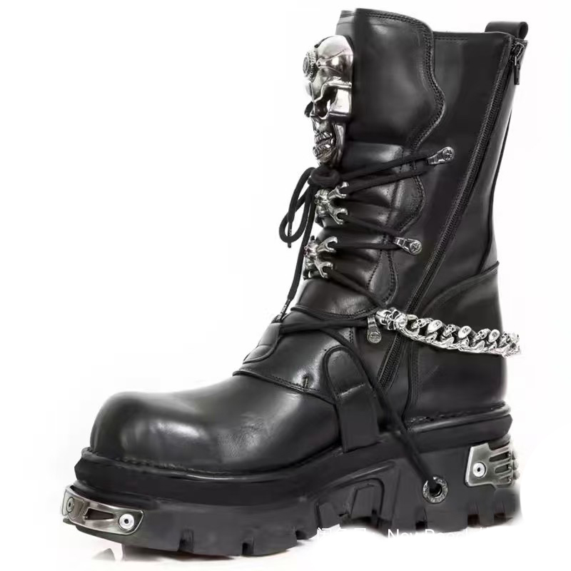 Fashion Men's Genuine Leather  - Motorcycle Chain review and price