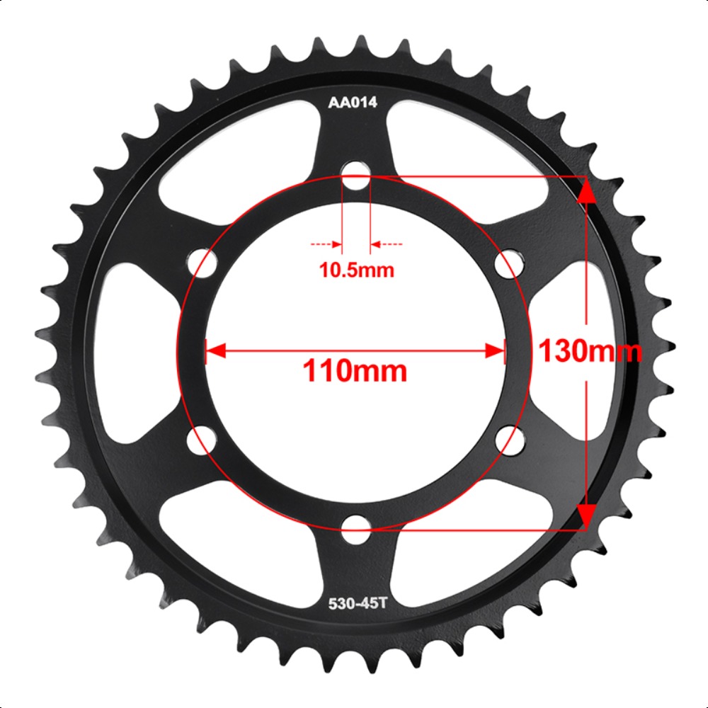 530 17T 530-45T Motor Bike Fro - 428 Chain review and price