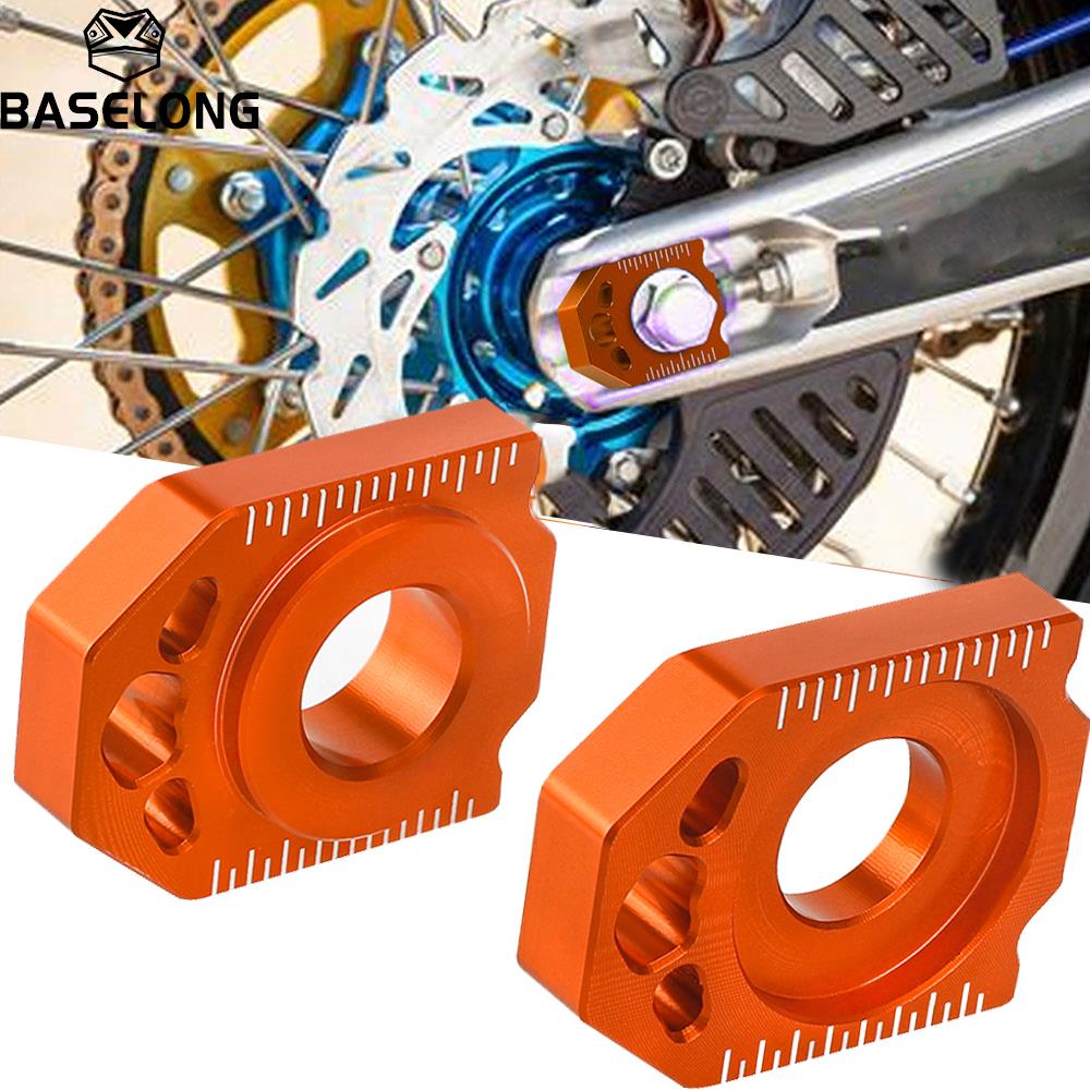 Orange CNC Rear Chain Adjuster - 530 Chain review and price