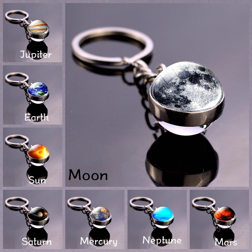 Glass Ball Car Key Chain Earth - Xcm Chain review and price