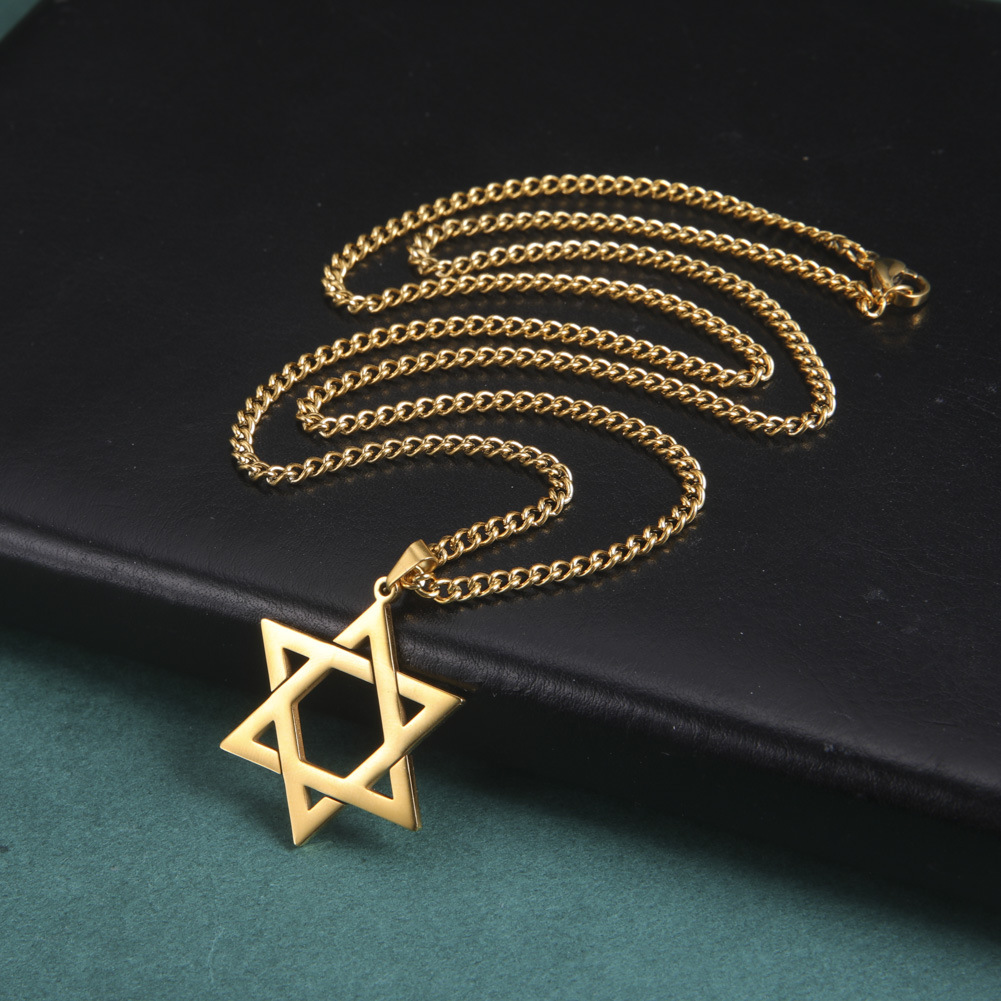 Stainless Steel Star of David  - Steel Chain review and price