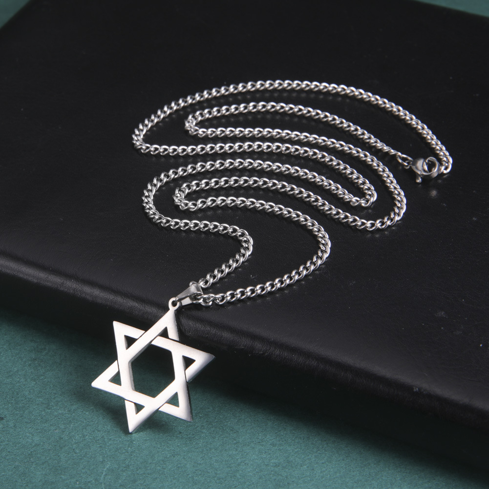 Stainless Steel Star of David  - Steel Chain review and price